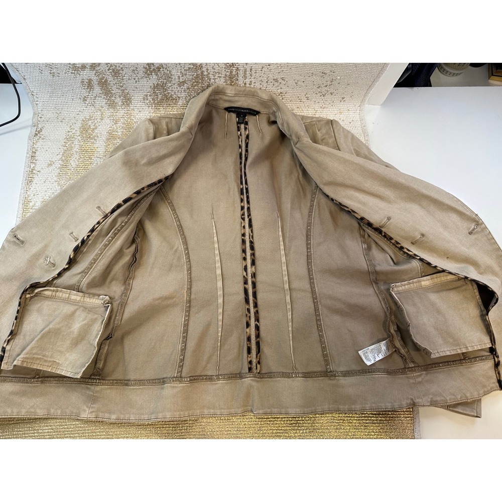 WHITE HOUSE BLACK MARKET Tan Trophy Jacket Blazer | Size 6 - Picture 13 of 16